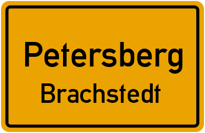 Straßenverzeichnis Petersberg Brachstedt