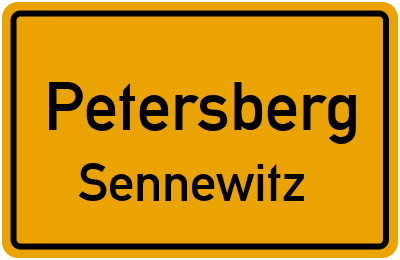 Straßenverzeichnis Petersberg Sennewitz