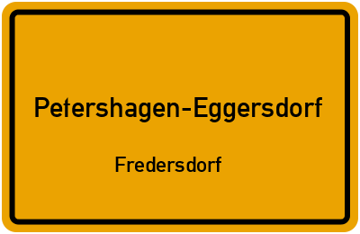Straßenverzeichnis Petershagen-Eggersdorf Fredersdorf