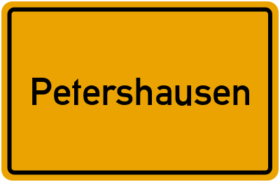 Wo liegt Petershausen?