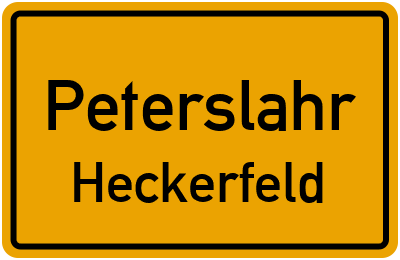Straßenverzeichnis Peterslahr Heckerfeld