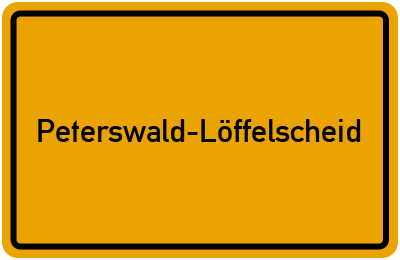 Peterswald-Löffelscheid Branchenbuch
