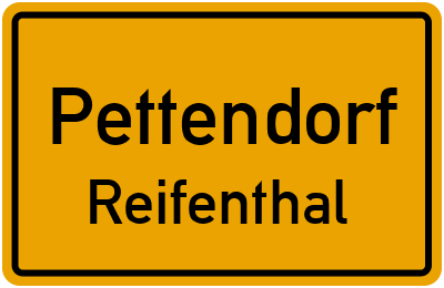 Straßenverzeichnis Pettendorf Reifenthal
