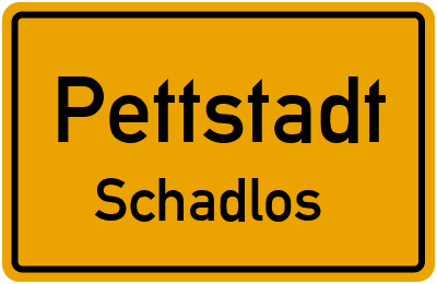 Straßenverzeichnis Pettstadt Schadlos