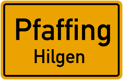 Straßenverzeichnis Pfaffing Hilgen