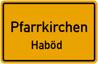 Straßenverzeichnis Pfarrkirchen Haböd