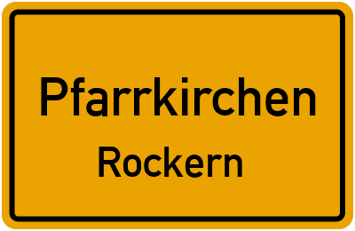 Straßenverzeichnis Pfarrkirchen Rockern