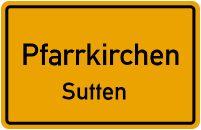 Straßenverzeichnis Pfarrkirchen Sutten