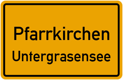 Straßenverzeichnis Pfarrkirchen Untergrasensee