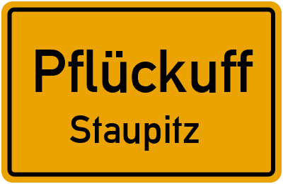 Straßenverzeichnis Pflückuff Staupitz