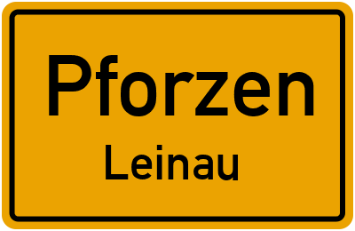 Straßenverzeichnis Pforzen Leinau