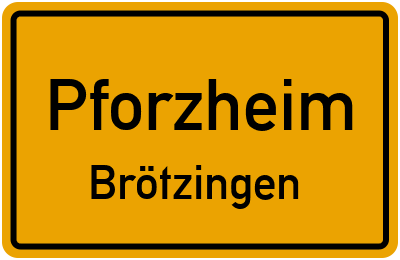 Straßenverzeichnis Pforzheim Brötzingen