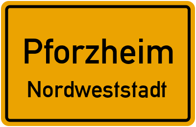 Straßenverzeichnis Pforzheim Nordweststadt