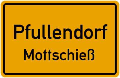 Ortsschild Pfullendorf Mottschieß
