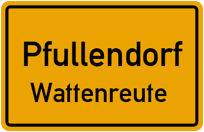 Straßenverzeichnis Pfullendorf Wattenreute