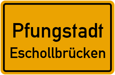Briefkasten in Pfungstadt Eschollbrücken