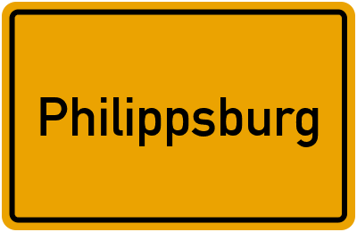 Philippsburg in Baden-Württemberg