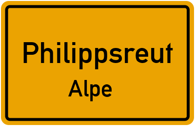 Straßenverzeichnis Philippsreut Alpe
