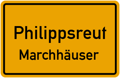 Straßenverzeichnis Philippsreut Marchhäuser