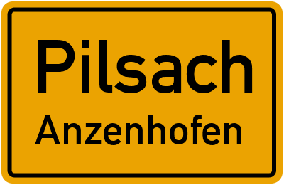 Straßenverzeichnis Pilsach Anzenhofen