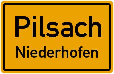 Straßenverzeichnis Pilsach Niederhofen