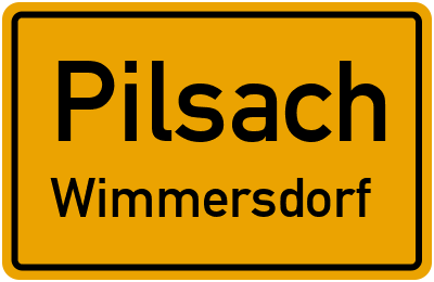 Straßenverzeichnis Pilsach Wimmersdorf