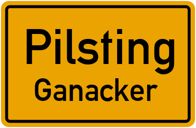Straßenverzeichnis Pilsting Ganacker