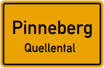 Straßenverzeichnis Pinneberg Quellental