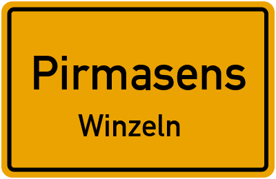 Straßenverzeichnis Pirmasens Winzeln