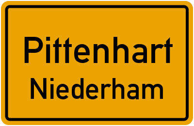 Straßenverzeichnis Pittenhart Niederham