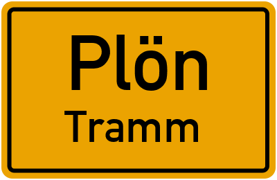 Straßenverzeichnis Plön Tramm