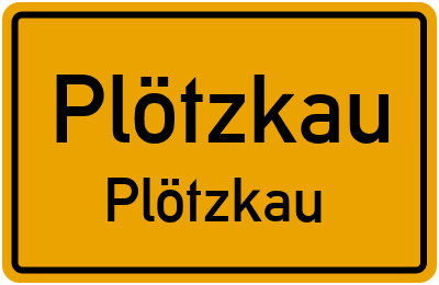 Straßenverzeichnis Plötzkau Plötzkau