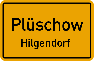 Straßenverzeichnis Plüschow Hilgendorf