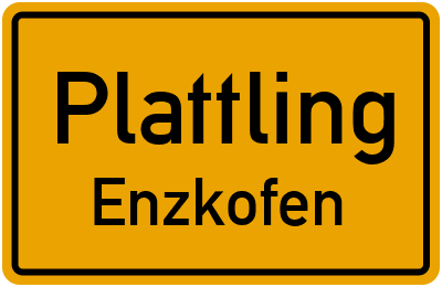 Straßenverzeichnis Plattling Enzkofen