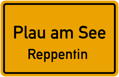 Straßenverzeichnis Plau am See Reppentin