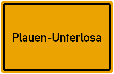 Branchenbuch Plauen-Unterlosa, Sachsen
