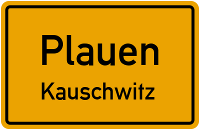 Straßenverzeichnis Plauen Kauschwitz