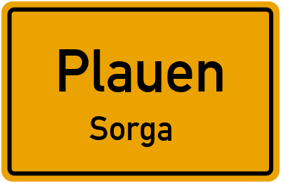 Straßenverzeichnis Plauen Sorga