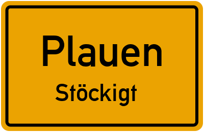 Straßenverzeichnis Plauen Stöckigt