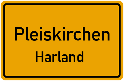 Straßenverzeichnis Pleiskirchen Harland