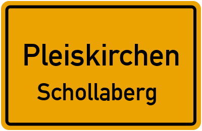 Straßenverzeichnis Pleiskirchen Schollaberg