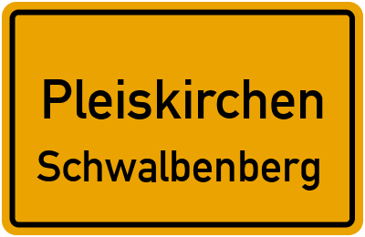 Straßenverzeichnis Pleiskirchen Schwalbenberg