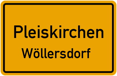Straßenverzeichnis Pleiskirchen Wöllersdorf