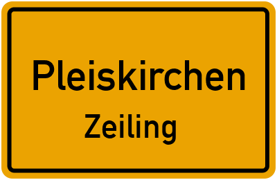 Straßenverzeichnis Pleiskirchen Zeiling