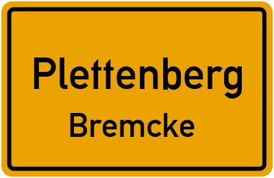 Straßenverzeichnis Plettenberg Bremcke