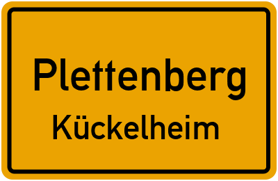 Straßenverzeichnis Plettenberg Kückelheim