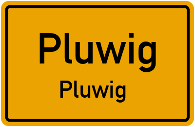 Straßenverzeichnis Pluwig Pluwig