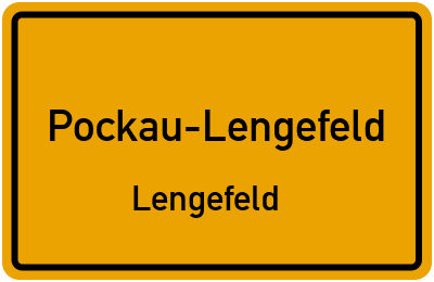 Straßenverzeichnis Pockau-Lengefeld Lengefeld