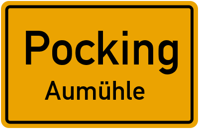 Straßenverzeichnis Pocking Aumühle