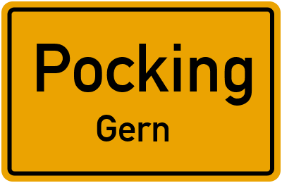 Straßenverzeichnis Pocking Gern